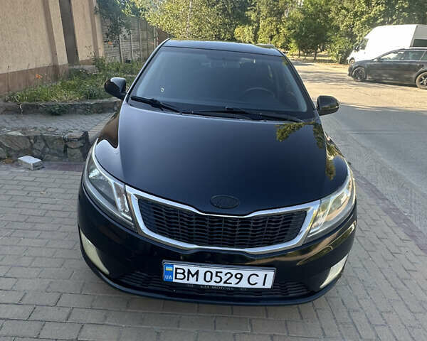 Черный Киа Рио, объемом двигателя 1.4 л и пробегом 182 тыс. км за 5800 $, фото 2 на Automoto.ua