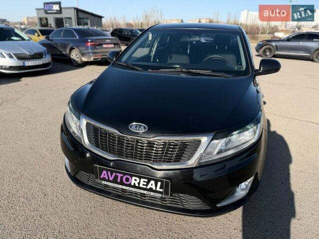 Черный Киа Рио, объемом двигателя 1.4 л и пробегом 162 тыс. км за 7700 $, фото 11 на Automoto.ua