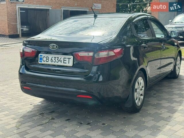 Черный Киа Рио, объемом двигателя 1.4 л и пробегом 155 тыс. км за 7500 $, фото 11 на Automoto.ua