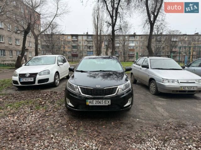 Черный Киа Рио, объемом двигателя 1.4 л и пробегом 154 тыс. км за 7200 $, фото 5 на Automoto.ua