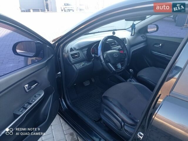 Черный Киа Рио, объемом двигателя 1.6 л и пробегом 285 тыс. км за 7800 $, фото 5 на Automoto.ua