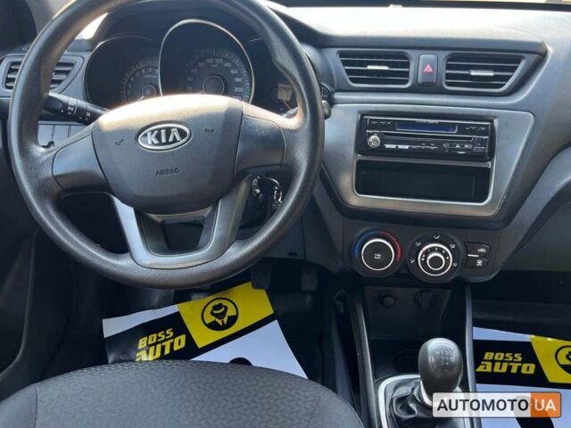 Черный Киа Рио, объемом двигателя 1.4 л и пробегом 77 тыс. км за 7700 $, фото 13 на Automoto.ua