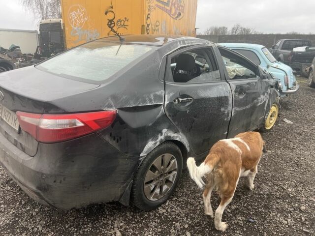 Черный Киа Рио, объемом двигателя 1.4 л и пробегом 120 тыс. км за 3000 $, фото 3 на Automoto.ua