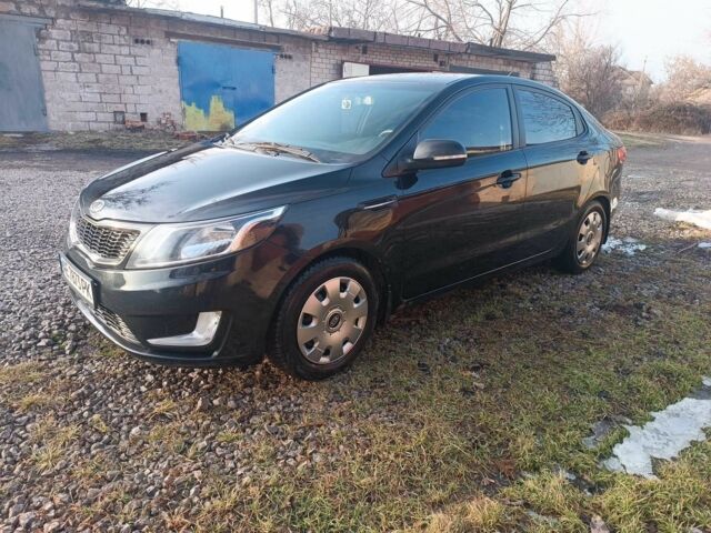 Черный Киа Рио, объемом двигателя 1.6 л и пробегом 180 тыс. км за 8200 $, фото 2 на Automoto.ua