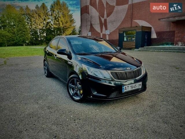 Черный Киа Рио, объемом двигателя 1.4 л и пробегом 95 тыс. км за 7299 $, фото 2 на Automoto.ua