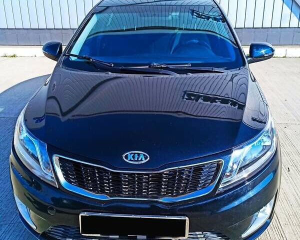 Черный Киа Рио, объемом двигателя 1.4 л и пробегом 125 тыс. км за 6700 $, фото 2 на Automoto.ua