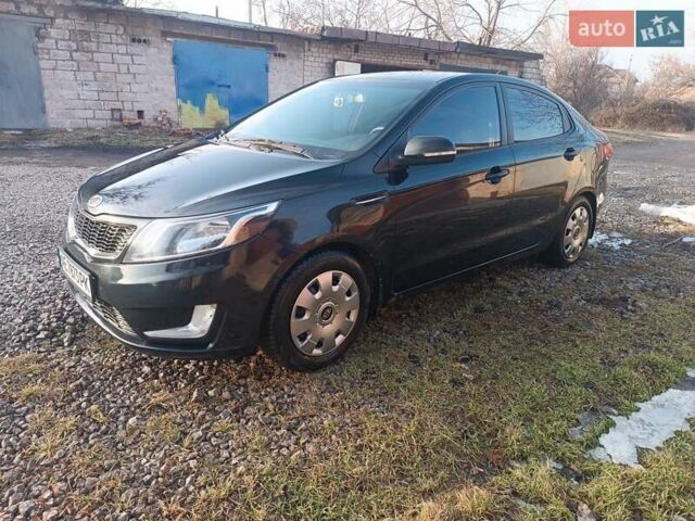 Черный Киа Рио, объемом двигателя 1.59 л и пробегом 178 тыс. км за 8400 $, фото 3 на Automoto.ua