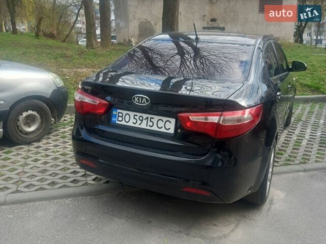 Черный Киа Рио, объемом двигателя 1.4 л и пробегом 213 тыс. км за 8700 $, фото 3 на Automoto.ua