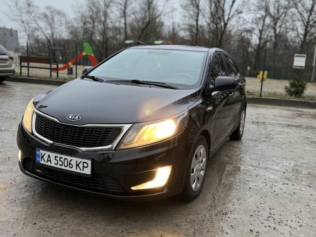 Черный Киа Рио, объемом двигателя 1.6 л и пробегом 210 тыс. км за 8000 $, фото 5 на Automoto.ua