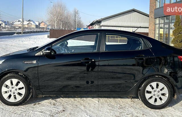 Черный Киа Рио, объемом двигателя 1.59 л и пробегом 93 тыс. км за 9350 $, фото 6 на Automoto.ua