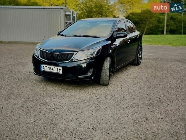 Черный Киа Рио, объемом двигателя 1.4 л и пробегом 95 тыс. км за 7299 $, фото 1 на Automoto.ua