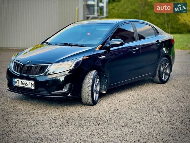 Черный Киа Рио, объемом двигателя 1.4 л и пробегом 95 тыс. км за 7299 $, фото 4 на Automoto.ua