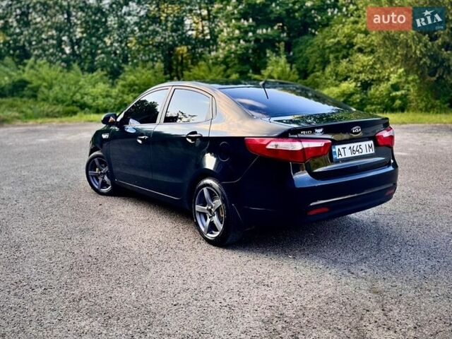 Черный Киа Рио, объемом двигателя 1.4 л и пробегом 95 тыс. км за 7299 $, фото 7 на Automoto.ua