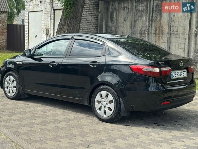 Черный Киа Рио, объемом двигателя 1.4 л и пробегом 155 тыс. км за 7500 $, фото 9 на Automoto.ua