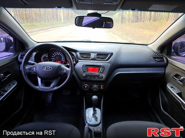 Черный Киа Рио, объемом двигателя 1.6 л и пробегом 103 тыс. км за 6800 $, фото 8 на Automoto.ua