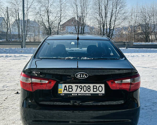 Черный Киа Рио, объемом двигателя 1.59 л и пробегом 93 тыс. км за 9350 $, фото 7 на Automoto.ua