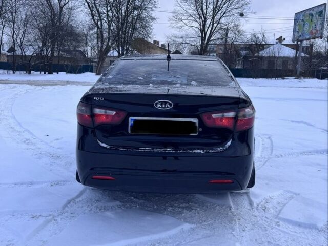 Черный Киа Рио, объемом двигателя 1.4 л и пробегом 160 тыс. км за 7200 $, фото 7 на Automoto.ua