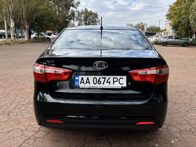Киа Рио 2012 в Кривом Роге на Automoto.ua Черный Киа Рио, объемом двигателя 1.4 л и пробегом 162 тыс. км за 7800 $, фото 3 на Automoto.ua