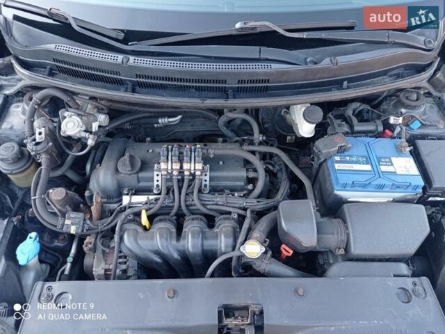 Черный Киа Рио, объемом двигателя 1.6 л и пробегом 285 тыс. км за 7800 $, фото 3 на Automoto.ua