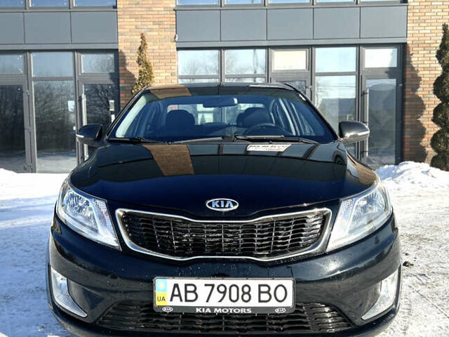 Черный Киа Рио, объемом двигателя 1.59 л и пробегом 93 тыс. км за 9350 $, фото 2 на Automoto.ua