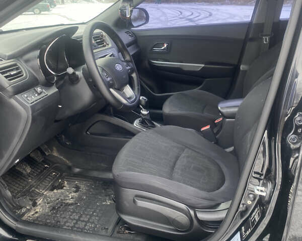 Черный Киа Рио, объемом двигателя 1.59 л и пробегом 249 тыс. км за 6900 $, фото 8 на Automoto.ua