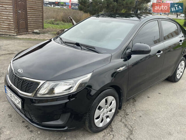 Черный Киа Рио, объемом двигателя 1.4 л и пробегом 136 тыс. км за 7700 $, фото 17 на Automoto.ua