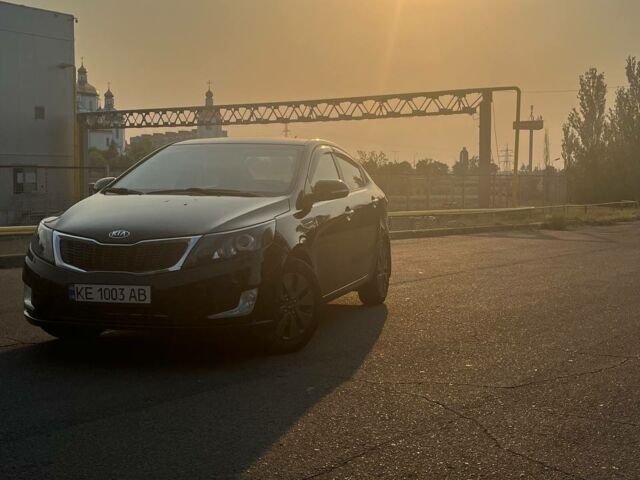 Черный Киа Рио, объемом двигателя 1.6 л и пробегом 155 тыс. км за 8500 $, фото 2 на Automoto.ua