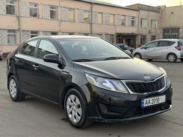 Черный Киа Рио, объемом двигателя 1.4 л и пробегом 305 тыс. км за 4750 $, фото 2 на Automoto.ua