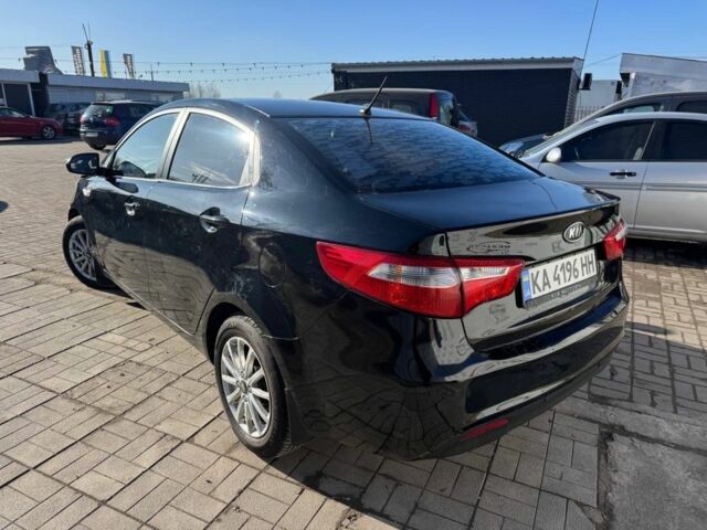 Черный Киа Рио, объемом двигателя 1.4 л и пробегом 214 тыс. км за 7700 $, фото 3 на Automoto.ua