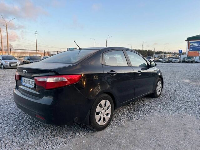 Черный Киа Рио, объемом двигателя 1.4 л и пробегом 199 тыс. км за 5500 $, фото 2 на Automoto.ua