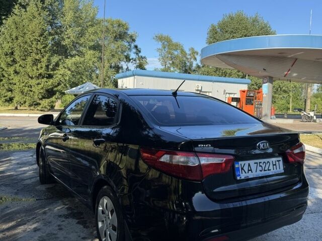 Черный Киа Рио, объемом двигателя 1.4 л и пробегом 179 тыс. км за 7998 $, фото 4 на Automoto.ua