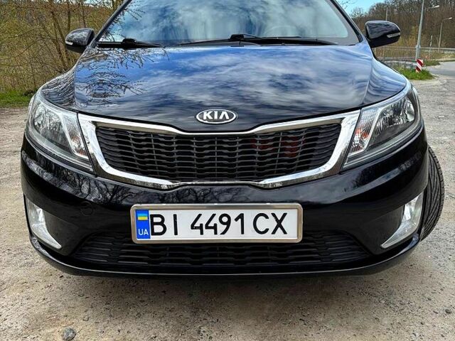 Черный Киа Рио, объемом двигателя 1.6 л и пробегом 154 тыс. км за 8000 $, фото 12 на Automoto.ua
