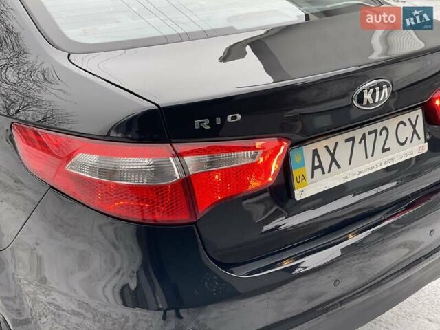 Черный Киа Рио, объемом двигателя 1.4 л и пробегом 124 тыс. км за 9350 $, фото 49 на Automoto.ua