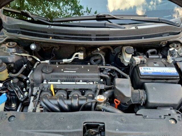Черный Киа Рио, объемом двигателя 1.6 л и пробегом 130 тыс. км за 8750 $, фото 14 на Automoto.ua