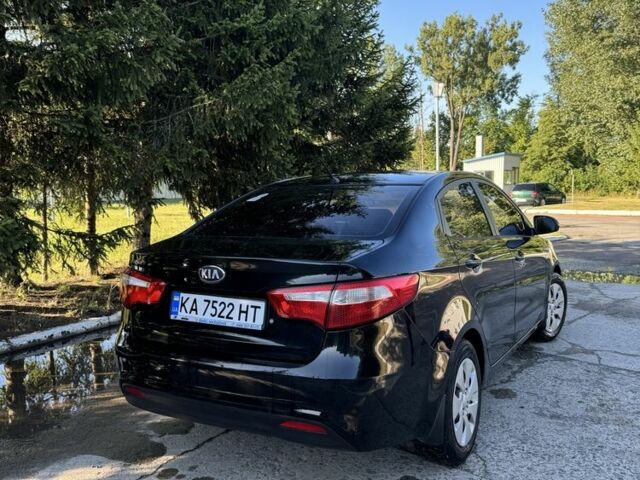Черный Киа Рио, объемом двигателя 1.4 л и пробегом 179 тыс. км за 7998 $, фото 3 на Automoto.ua