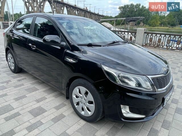 Черный Киа Рио, объемом двигателя 1.4 л и пробегом 89 тыс. км за 8300 $, фото 7 на Automoto.ua