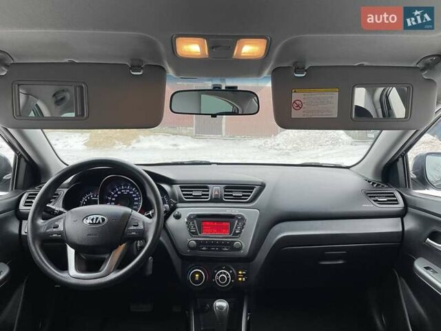 Черный Киа Рио, объемом двигателя 1.4 л и пробегом 124 тыс. км за 9350 $, фото 73 на Automoto.ua