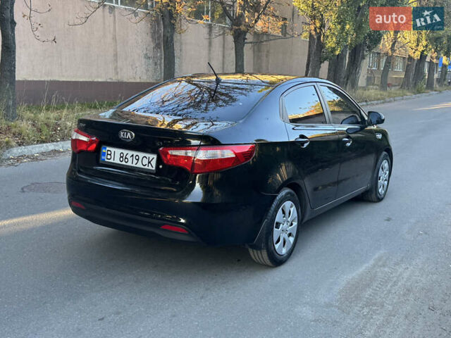 Черный Киа Рио, объемом двигателя 1.4 л и пробегом 135 тыс. км за 8000 $, фото 6 на Automoto.ua