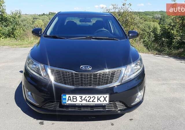 Черный Киа Рио, объемом двигателя 1.4 л и пробегом 121 тыс. км за 8600 $, фото 8 на Automoto.ua
