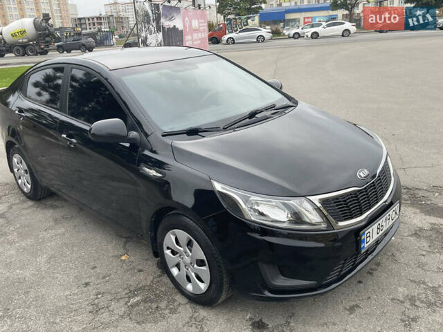 Черный Киа Рио, объемом двигателя 1.4 л и пробегом 136 тыс. км за 7700 $, фото 15 на Automoto.ua