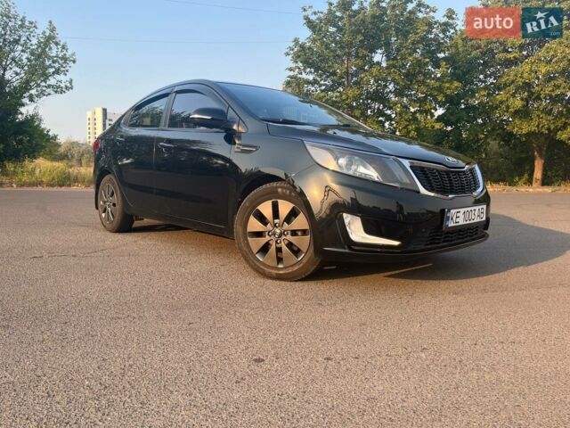 Черный Киа Рио, объемом двигателя 1.6 л и пробегом 155 тыс. км за 8500 $, фото 1 на Automoto.ua