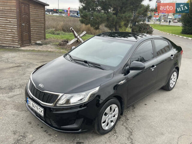 Черный Киа Рио, объемом двигателя 1.4 л и пробегом 136 тыс. км за 7700 $, фото 19 на Automoto.ua