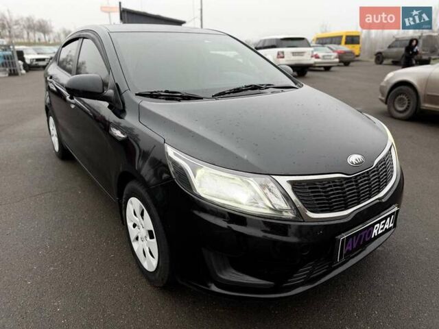 Черный Киа Рио, объемом двигателя 1.4 л и пробегом 220 тыс. км за 8200 $, фото 12 на Automoto.ua