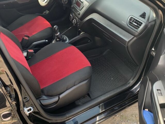 Черный Киа Рио, объемом двигателя 1.4 л и пробегом 212 тыс. км за 7800 $, фото 7 на Automoto.ua