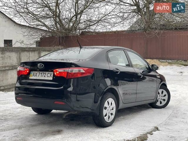 Черный Киа Рио, объемом двигателя 1.4 л и пробегом 124 тыс. км за 9350 $, фото 12 на Automoto.ua