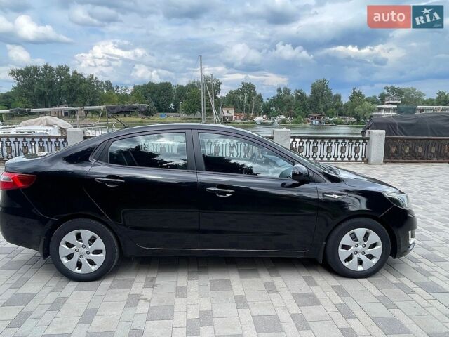 Черный Киа Рио, объемом двигателя 1.4 л и пробегом 89 тыс. км за 8300 $, фото 6 на Automoto.ua