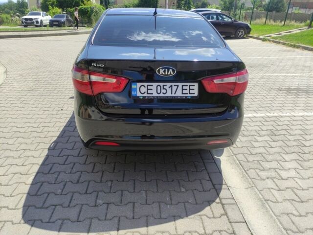 Черный Киа Рио, объемом двигателя 1.4 л и пробегом 186 тыс. км за 6800 $, фото 2 на Automoto.ua