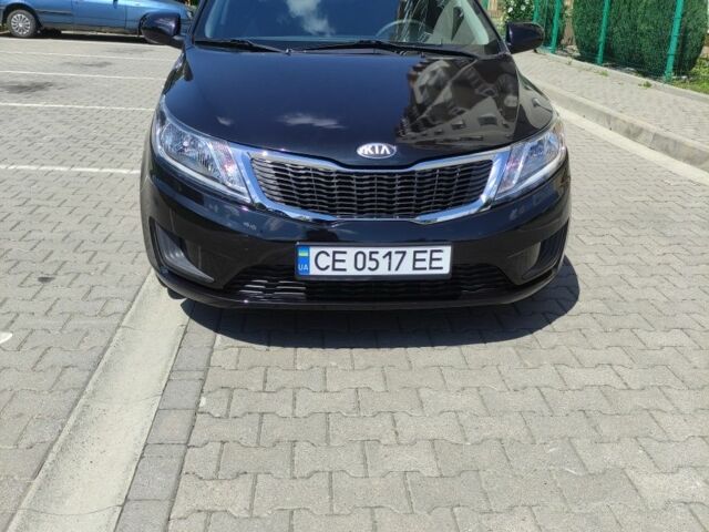 Киа Рио 2013 в Черновцах на Automoto.ua Черный Киа Рио, объемом двигателя 1.4 л и пробегом 186 тыс. км за 6800 $, фото 4 на Automoto.ua