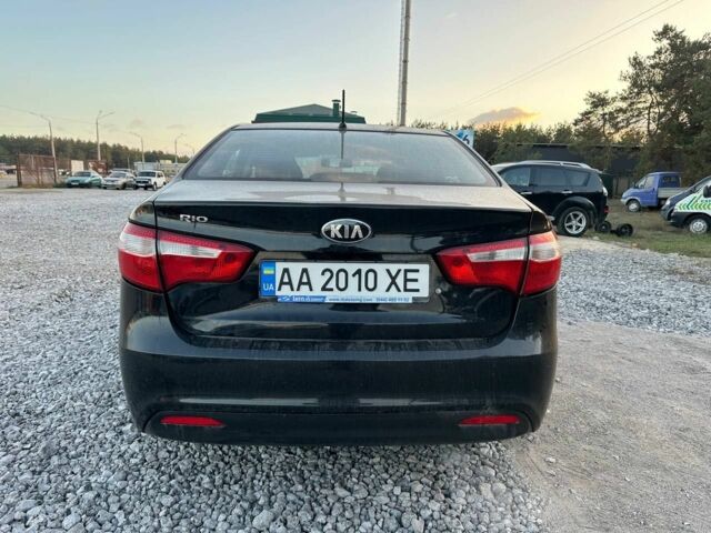 Черный Киа Рио, объемом двигателя 1.4 л и пробегом 199 тыс. км за 5500 $, фото 3 на Automoto.ua