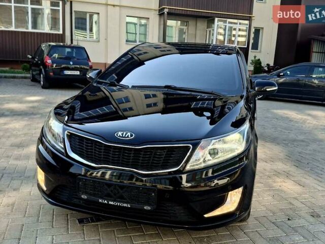 Черный Киа Рио, объемом двигателя 1.6 л и пробегом 130 тыс. км за 8750 $, фото 6 на Automoto.ua